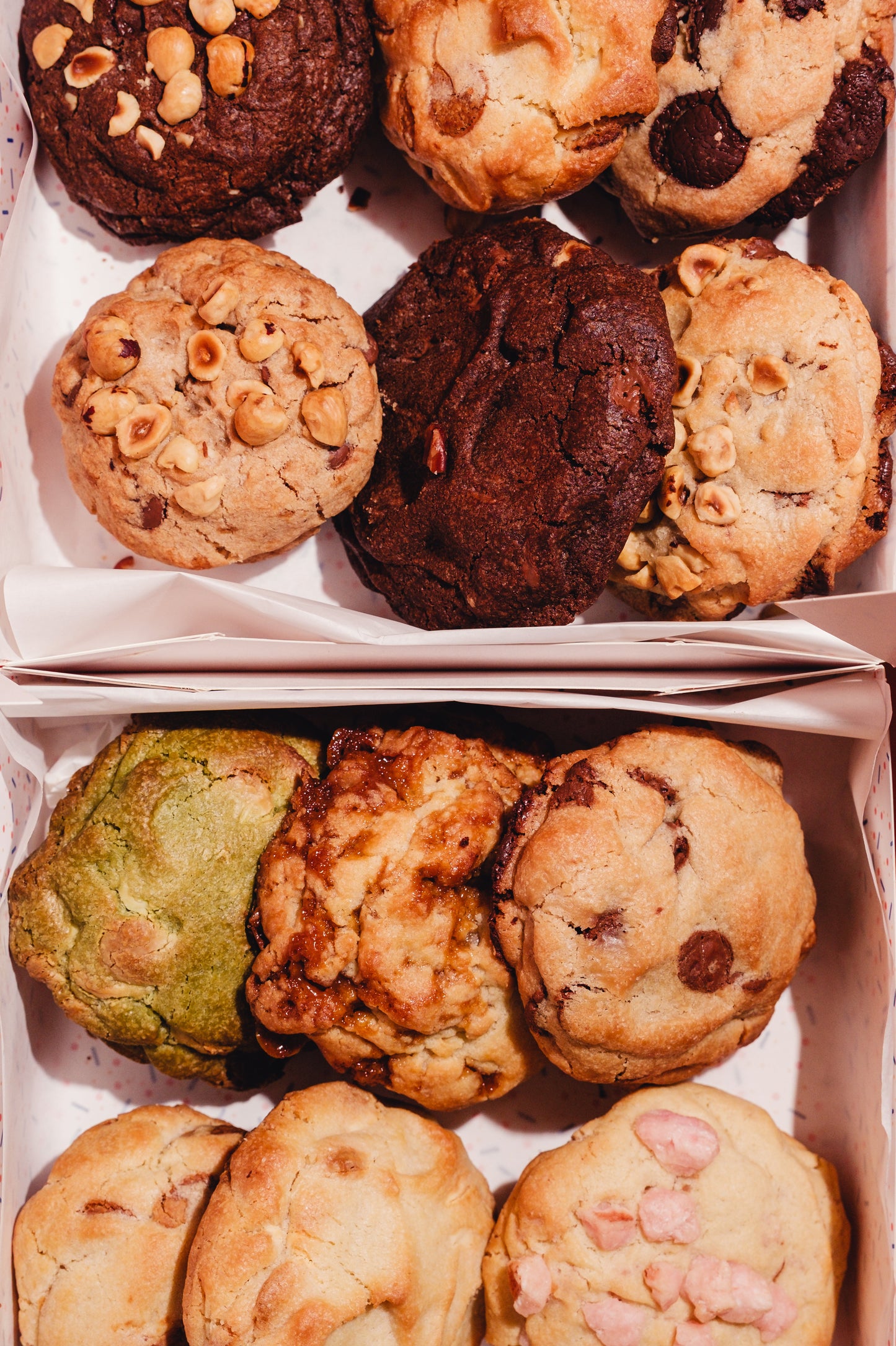Boîte de 12 cookies personnalisable