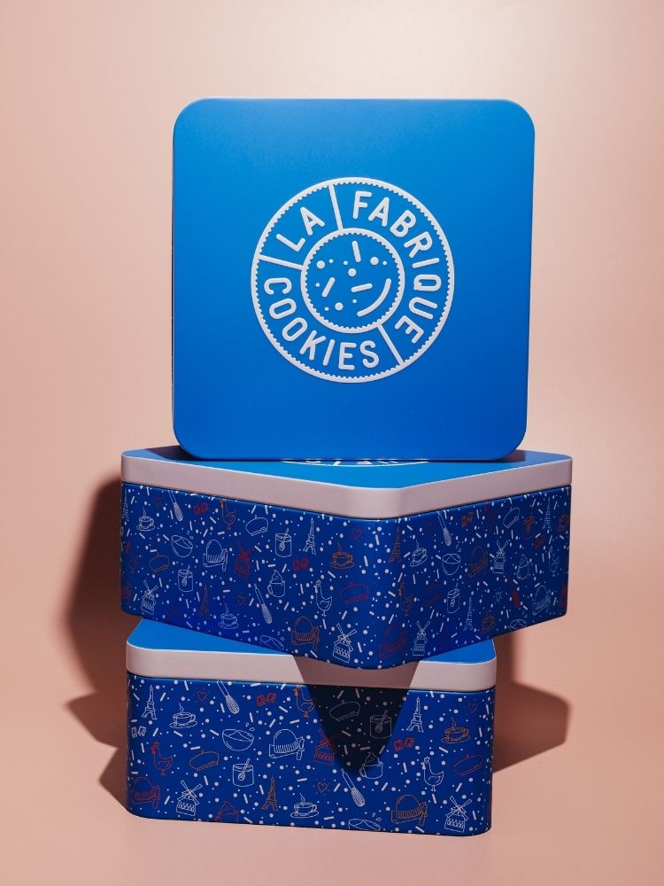 Boîte métallique | La Fabrique Cookies