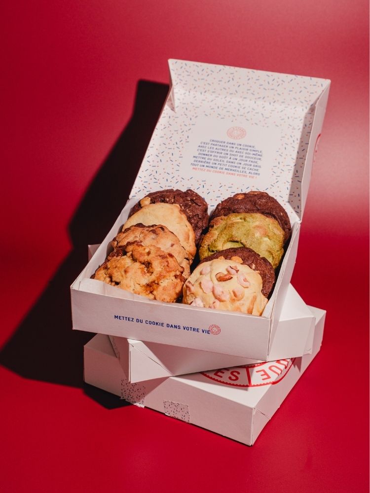 Box mensuelle - Boite de 8 cookies