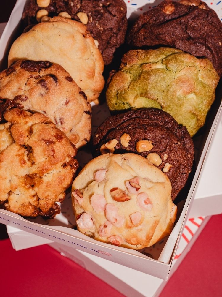 Box mensuelle - Boite de 8 cookies
