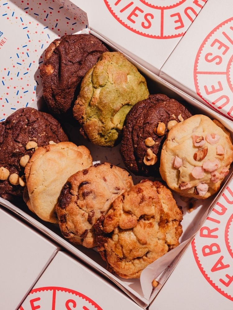 Box mensuelle - Boite de 8 cookies
