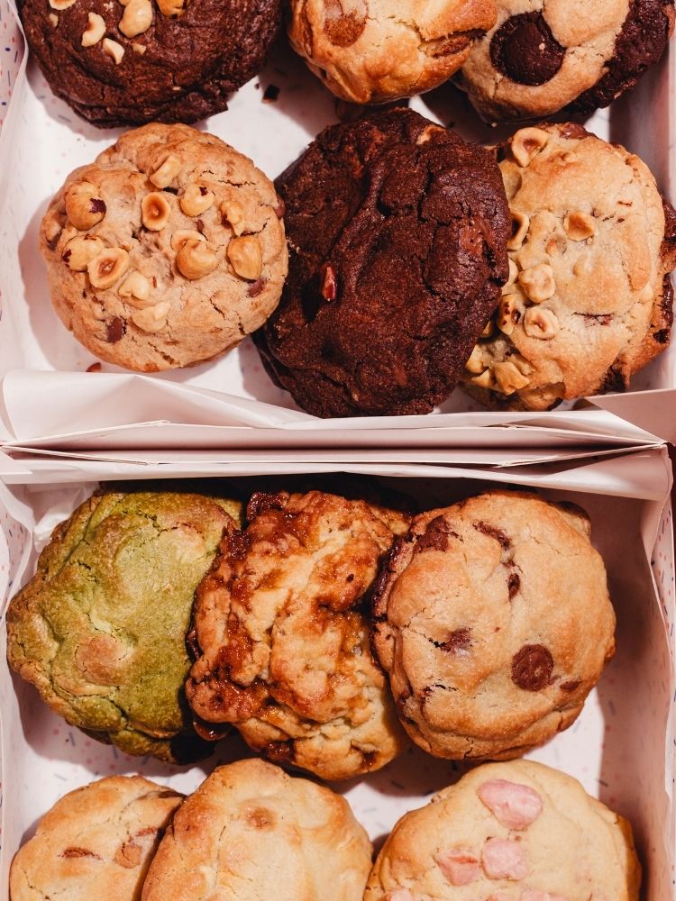 Box mensuelle - Boite de 6 cookies