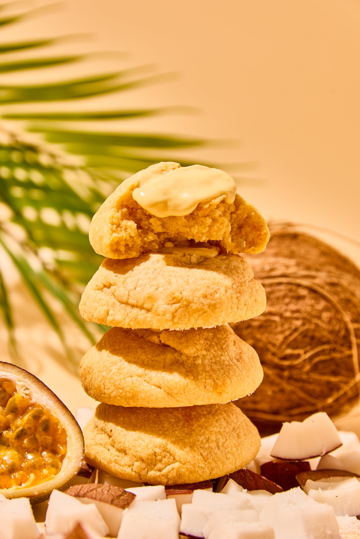 Noix de coco & fruit de la passion