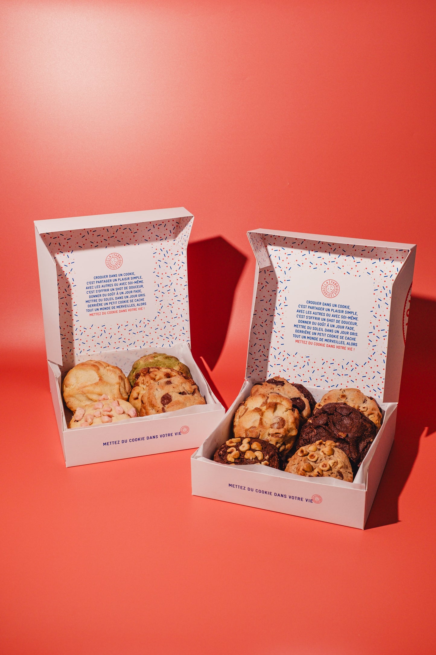 Boîte de 12 cookies personnalisable