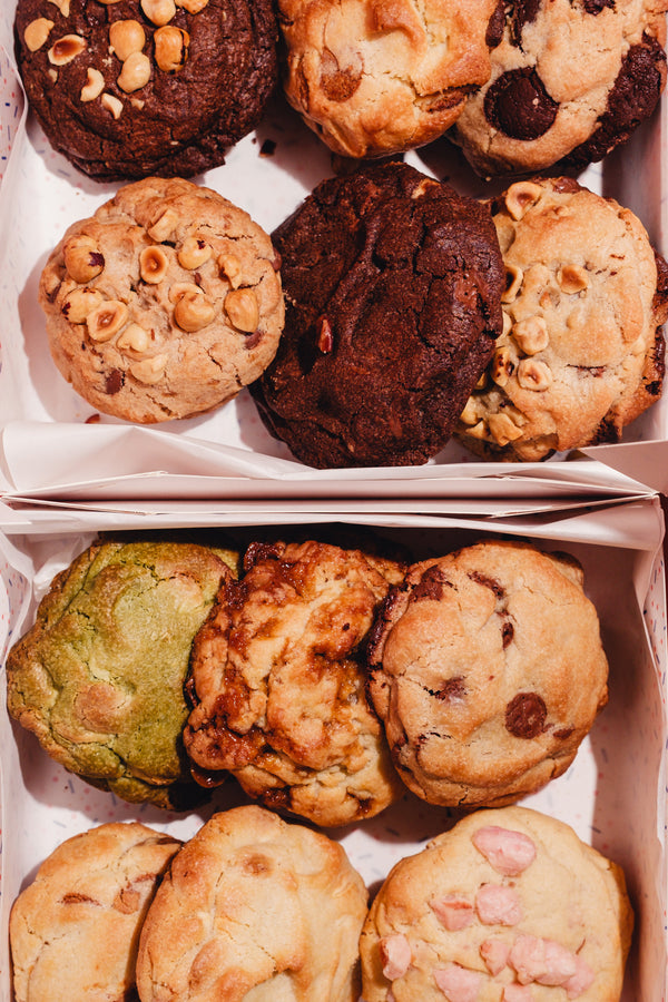 Boîte de 12 cookies personnalisable