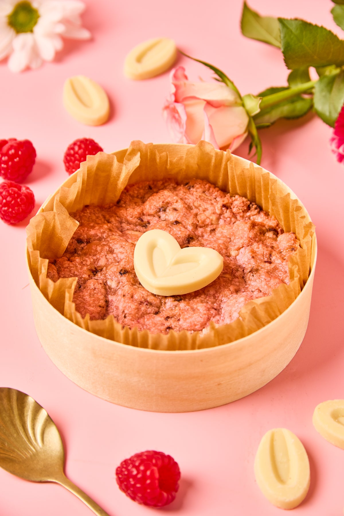 Mi-cuit : Framboise & chocolat blanc