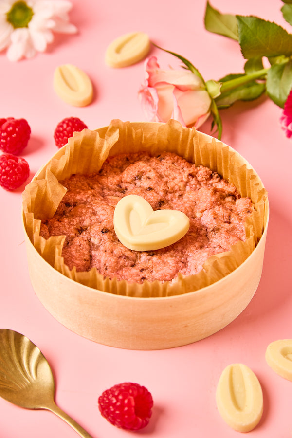 Mi-cuit : Framboise & chocolat blanc