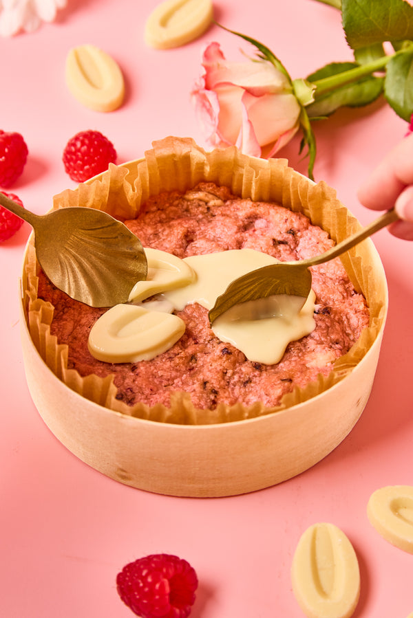 Mi-cuit : Framboise & chocolat blanc